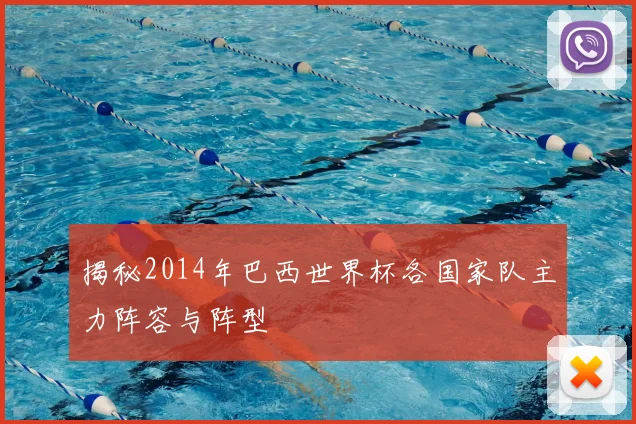 揭秘2014年巴西世界杯各国家队主力阵容与阵型